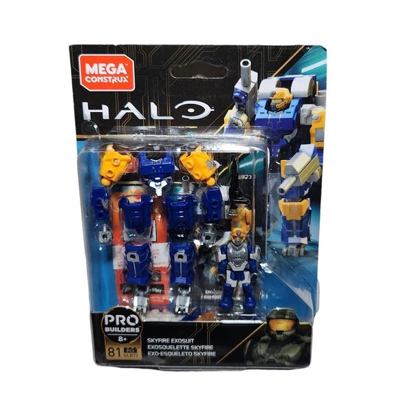 Mega Construx Halo Pro Builders Skyfire Exosuit 81 Pcs New (Read Description) - Picture 1 of 12